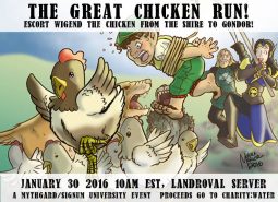 2016 Mythgard/Signum LOTRO Chicken Run with Dr. Corey Olsen