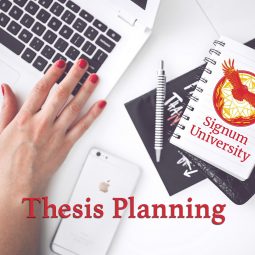 Thesis Planning: Language & Literature