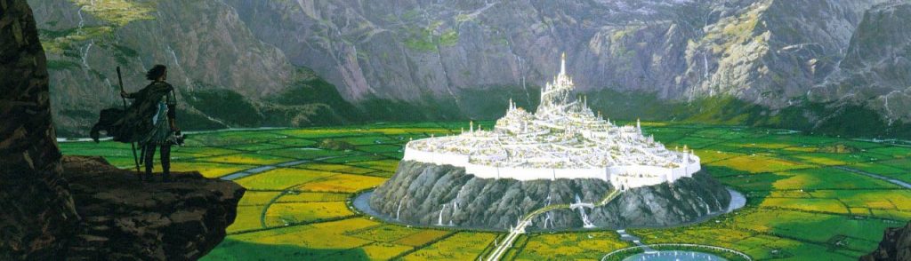 Tuor Reaches the Hidden City of Gondolin, by Ted Nasmith