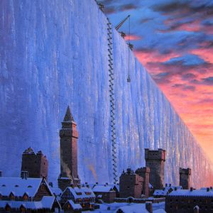 Castle Black and the Wall, by Ted Nasmith