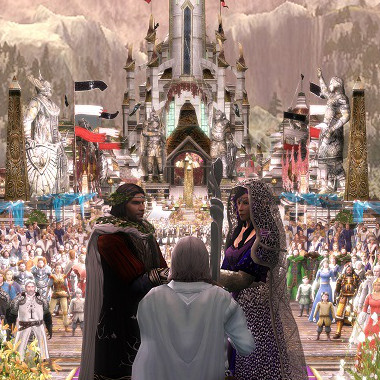 lord of the rings aragorn and arwen wedding